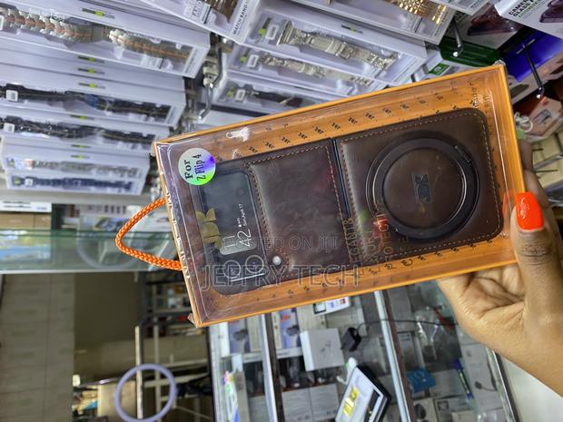 Foluu Case for Samsung Galaxy Z Flip 4 Leather Magsafe Case - thumbnail 3