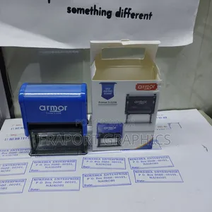 Plain Self Inking Rubber Stamp