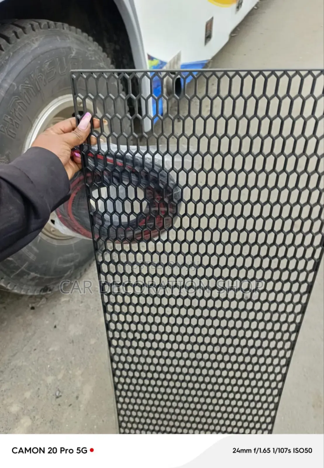 Universal Hard Plastic Grill Mesh
