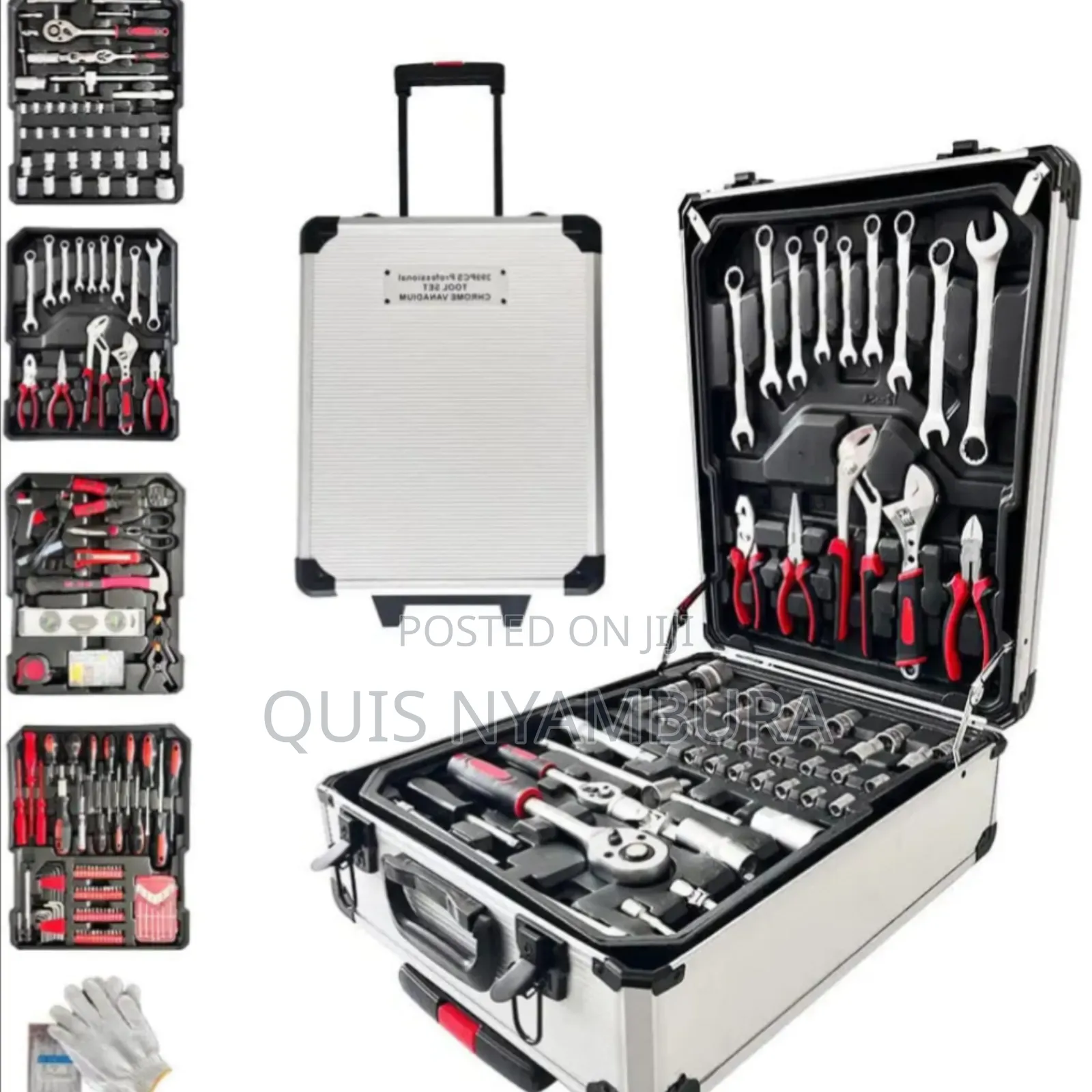 499pcs Mechanical Trolley Tool Box/ Engineering Toolset