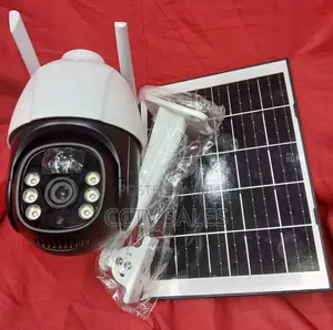 Intelligent Solar Energy Alert Security PTZ Camera With Audio Ability
