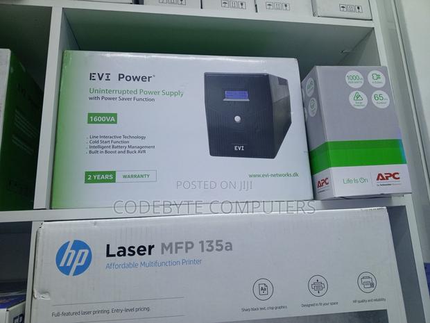 Evi 1600va / 900w Line Interactive Ups - Lcd Display - main view