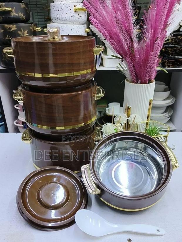 4pcs Woodenza Insulated Hotpots