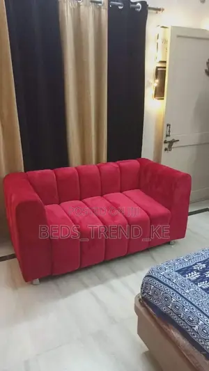 Premium Pink 2 Seater Sofa Set