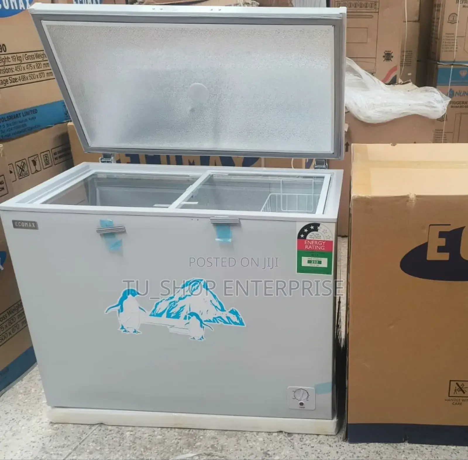 Ecomax 219 Litres Deep Freezer