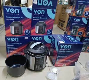 Von 6 Litres Electric Pressure Cooker Vscp60mmx