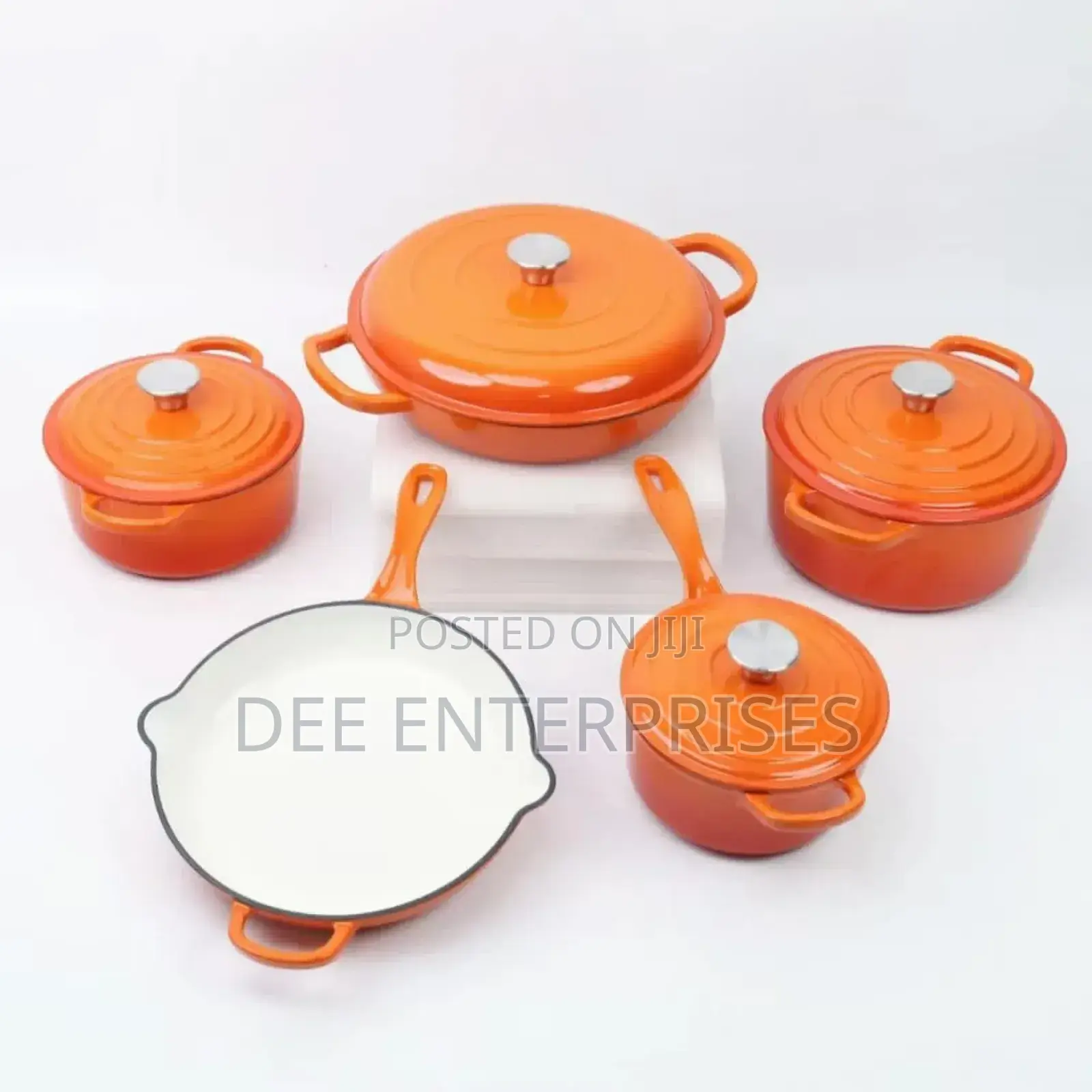 9pcs Set Cast Iron