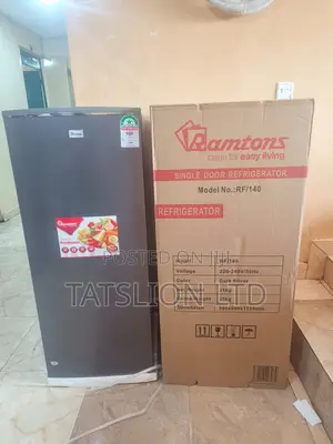 Ramtons Rf/140-Single Door 180lt Fridge