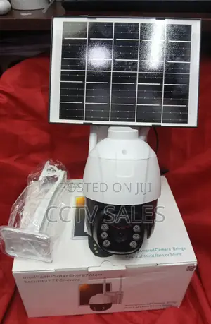 Full Color Night Vision 4g Outdoor PTZ Solar CCTV Camera