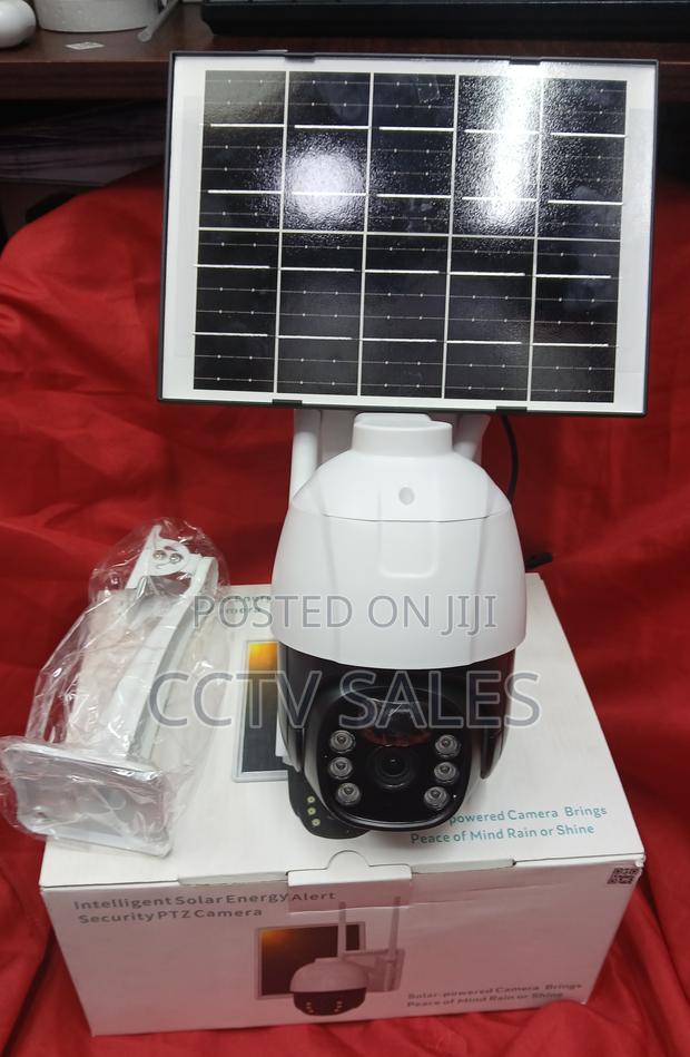 Full Color Night Vision 4g Outdoor PTZ Solar CCTV Camera