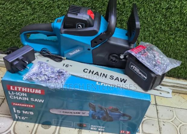 Makita Cordless Chain Saw/ 16" Electric Power Saw - main view