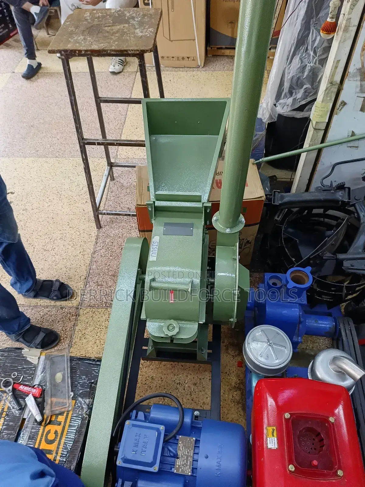 Maize Poshomill 7.5hp With Electric Motor