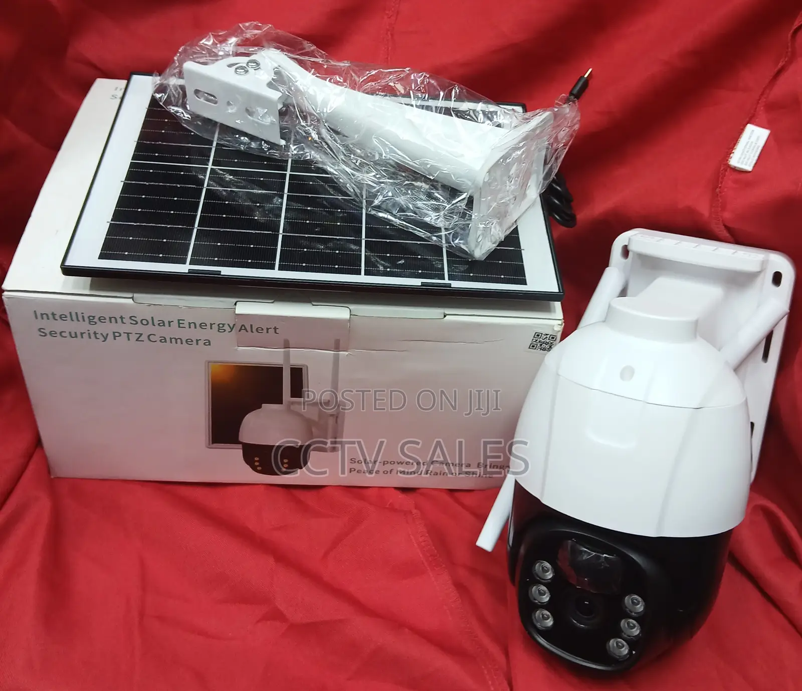 Wireless 4g 4mp Solar-Powered CCTV Camera With in-Built Batteries