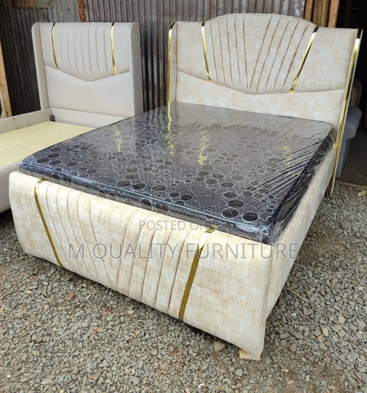 Luxury Upholstered Modern Bed