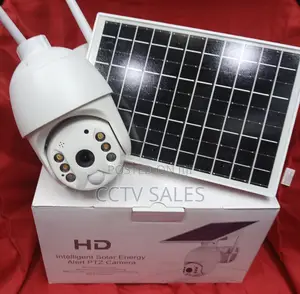 Wifi 24/7 Uninterrupted Monitoring Solar Powered Ubox CCTV Camera