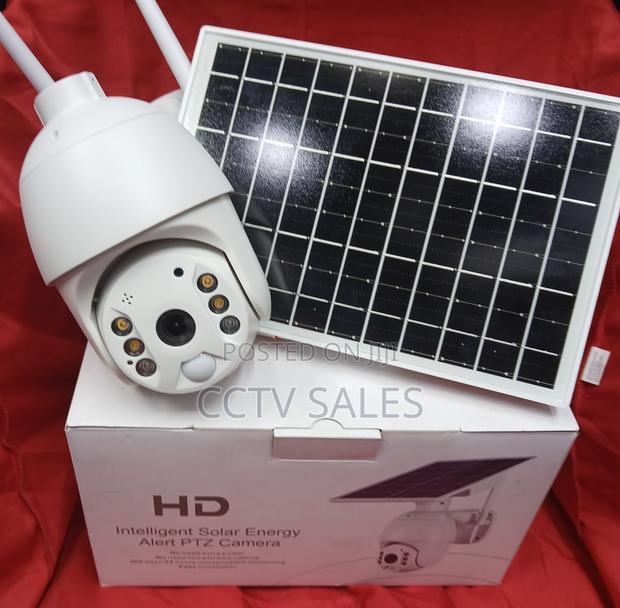 Wifi 24/7 Uninterrupted Monitoring Solar Powered Ubox CCTV Camera