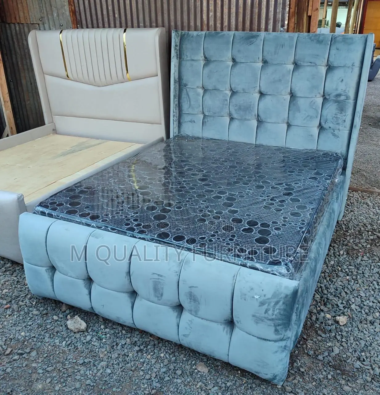 Scandinavian Modern Bed