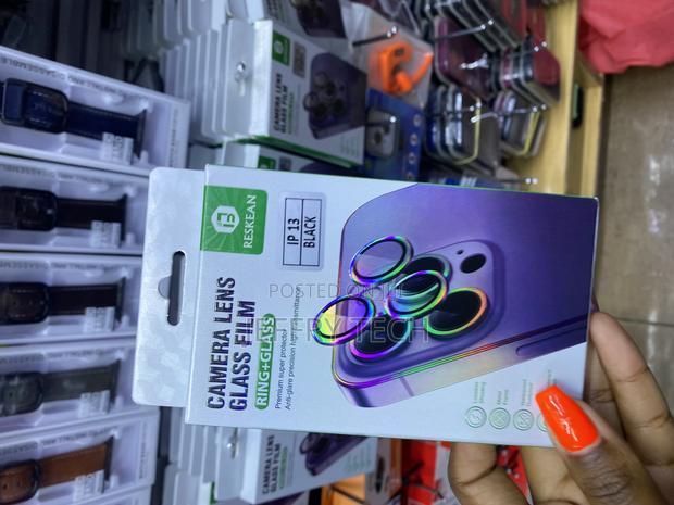 Teclus Metallic Camera Ring Lens Protector for iPhone 13 - main view