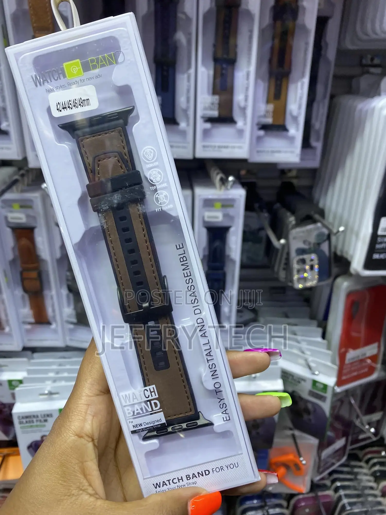 Werpri Apple Watch Leather Bands 42 44 45 49mm Straps