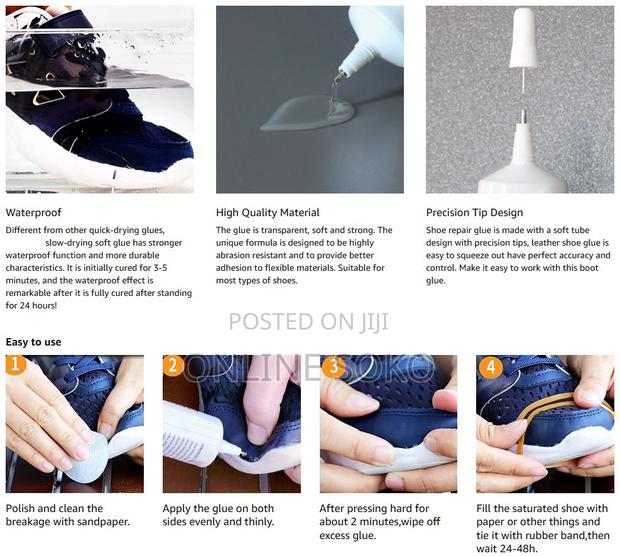 Multipurpose Super Strong Repair Shoe Glue – 60ml - thumbnail 4