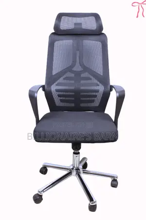 Office: High-Back Ergonomic Mesh Seat.