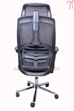 Office: High-Back Ergonomic Mesh Seat.