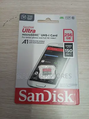Sandisk Ultra Microsdxc 256gb Uhs-I 150mb/S Memory Card
