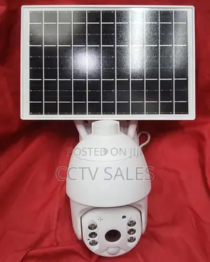 Ubox 4mp CCTV Solar Camera That Supports Cloud Storage and Sd Card
