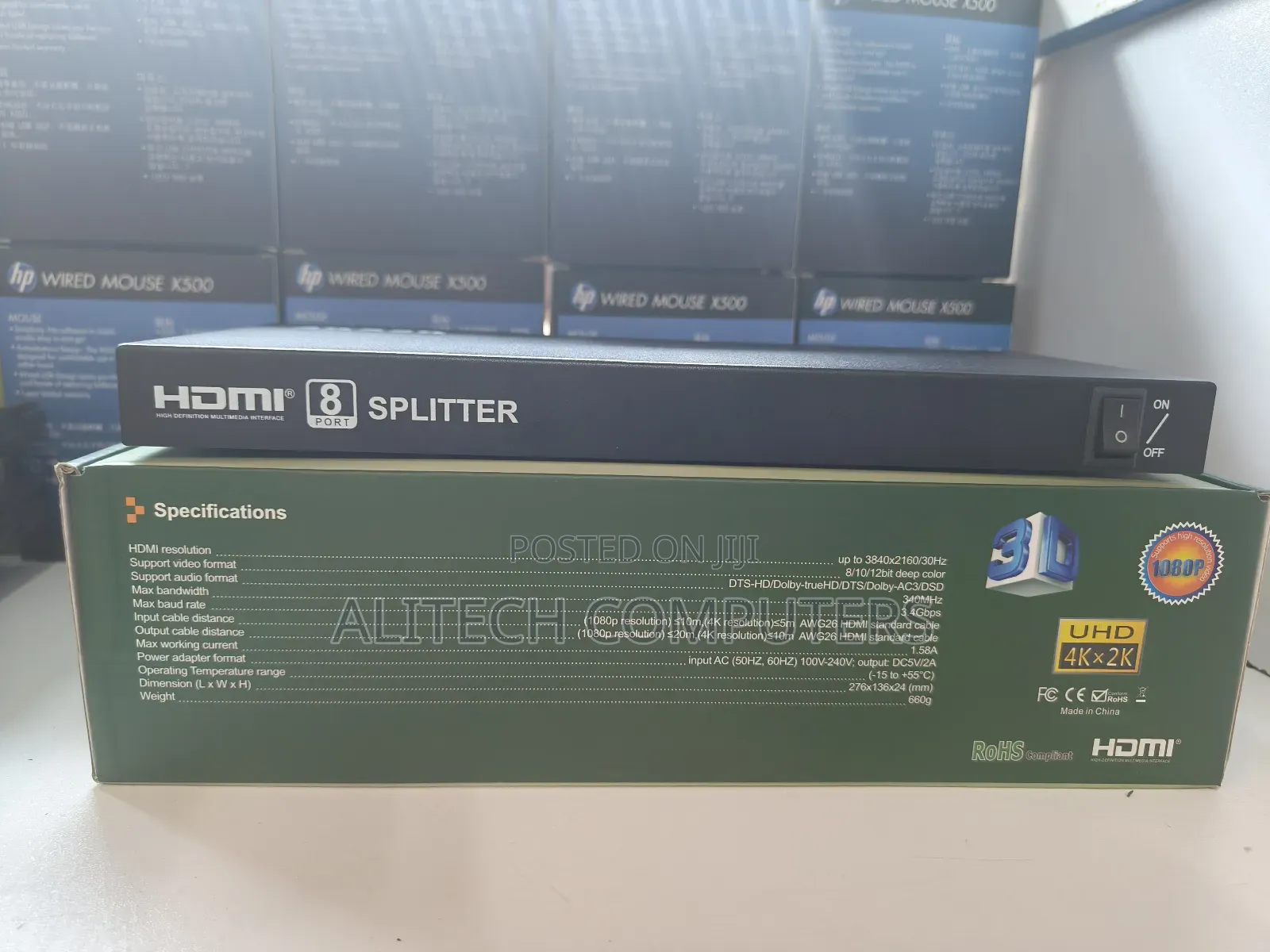 Hdmi Splitter 8ports in 1