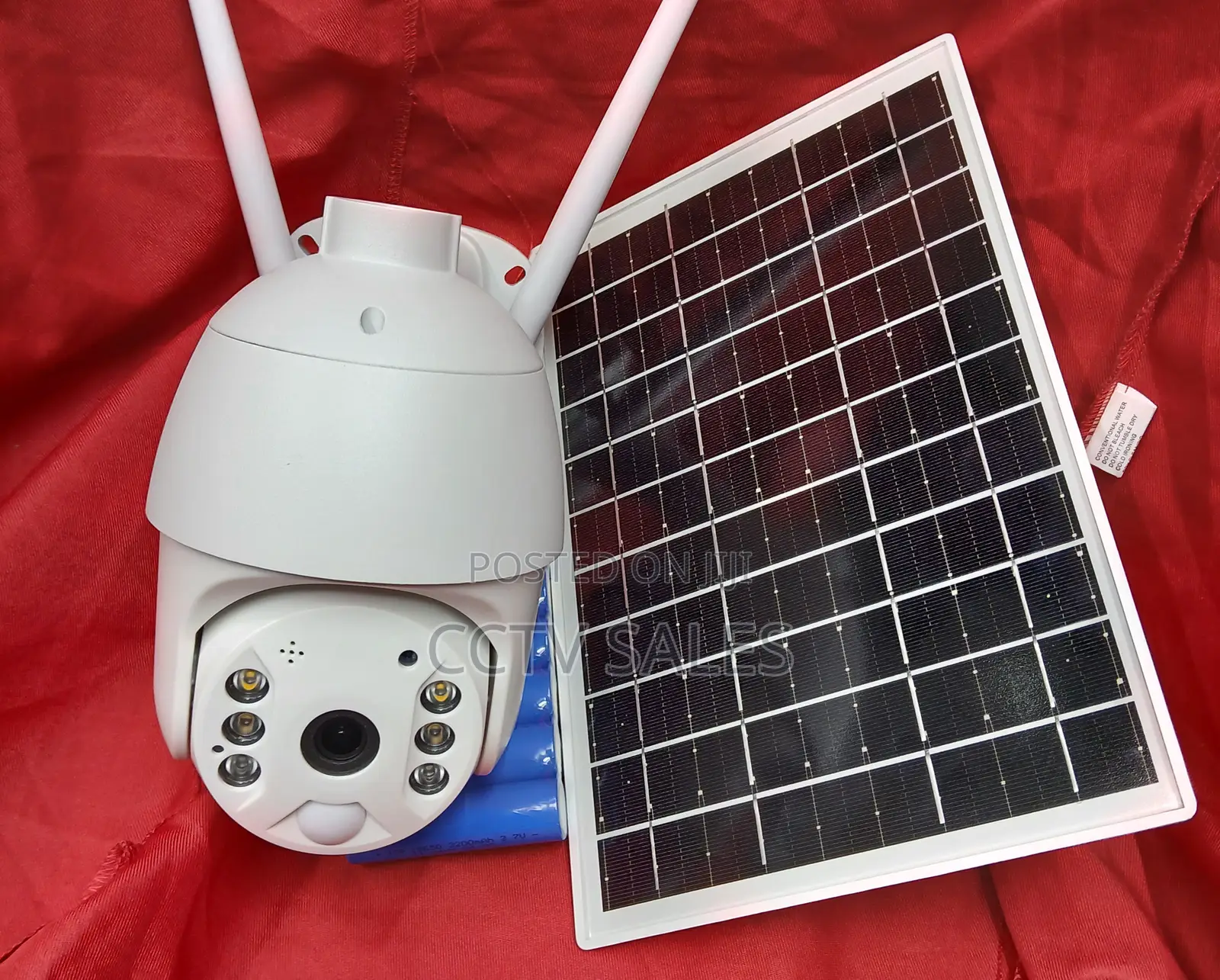 Wireless Wifi Full Color Night Vision Wide Range Ubox Solar CCTV Cam