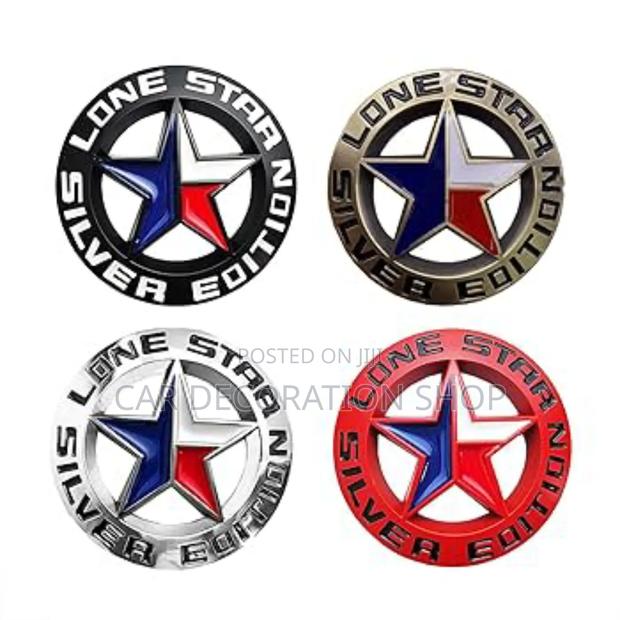 1pc Different Colors Lobe Star Edition Emblem