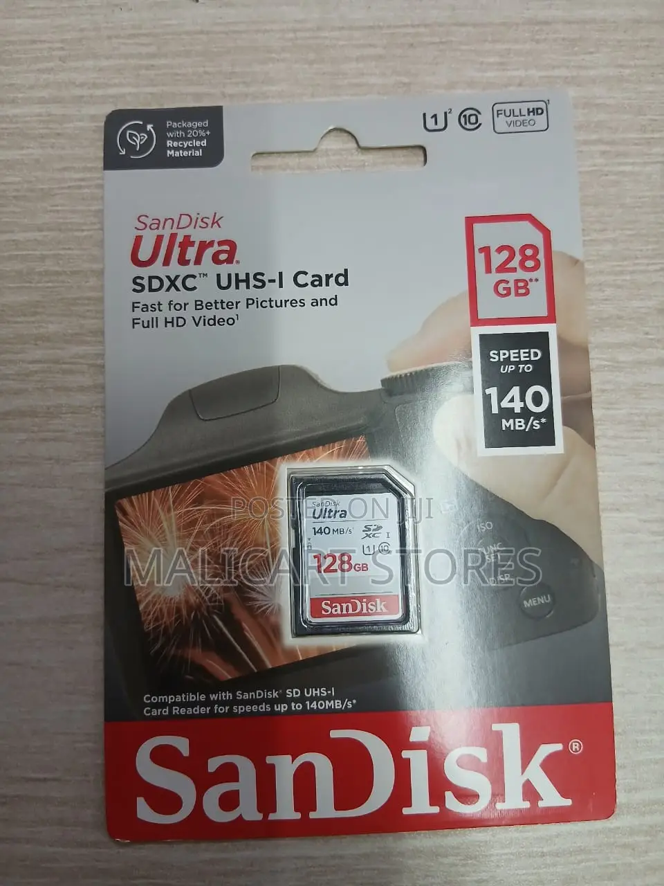 Sandisk Ultra SDXC Uhs-I Card 128gb