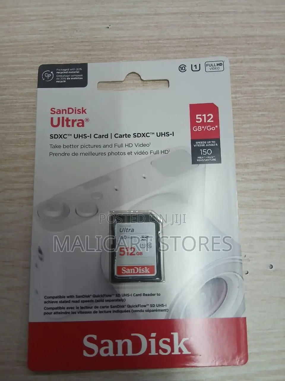 Sandisk Ultra SDXC Uhs-I Card 512gb