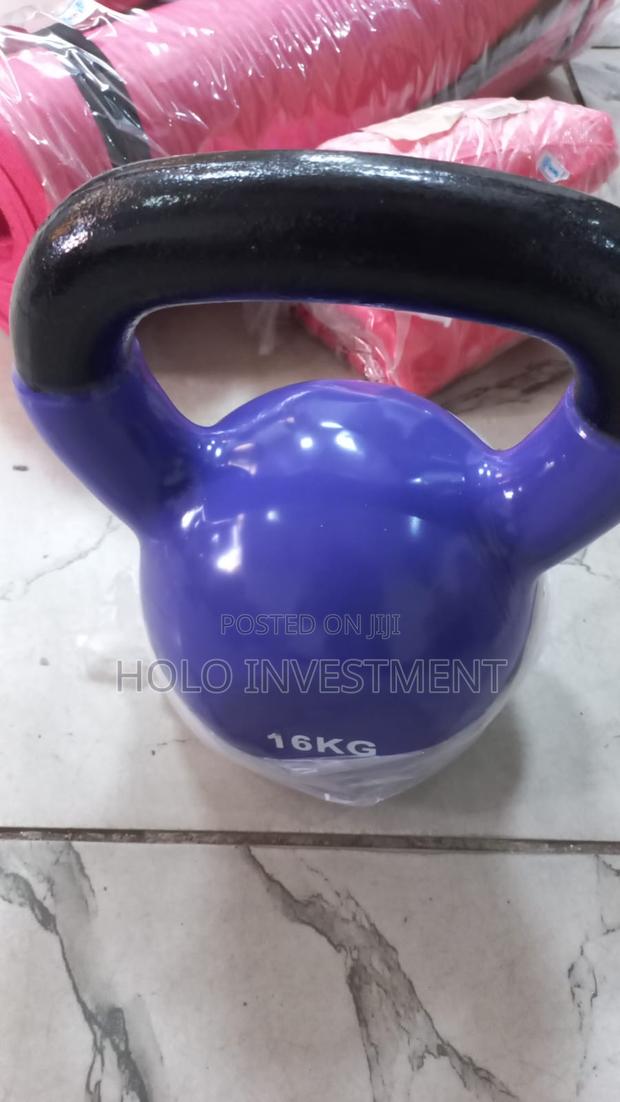 16kg Vinyl Coated Kettle Bell