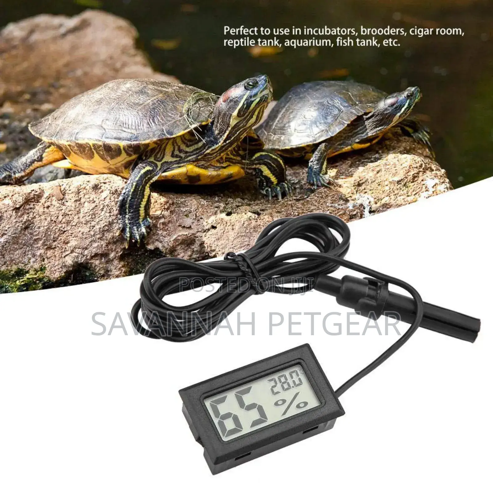 Digital Thermometer Hygrometer Temperature Humidity Meter