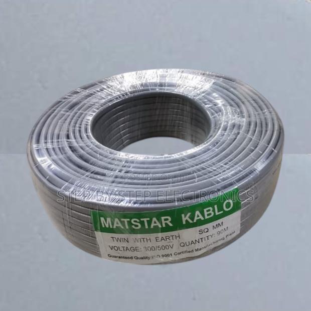 Heavy Duty 1.5mm 90m Twin With Earth Flat Electrical Wiring Cable