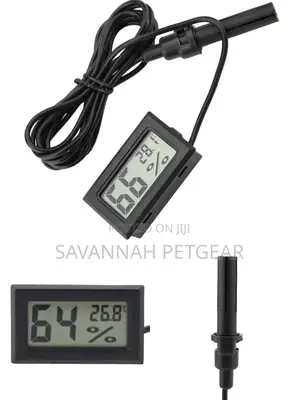 Mini LCD Digital Thermometer Hygrometer With an External Probe