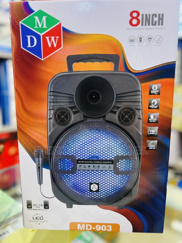 MDW Portable Bt Speaker With Mic - main view