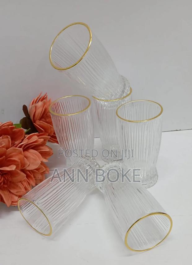 *High Quality Borosilicate Water Juice Glasses Now - thumbnail 4