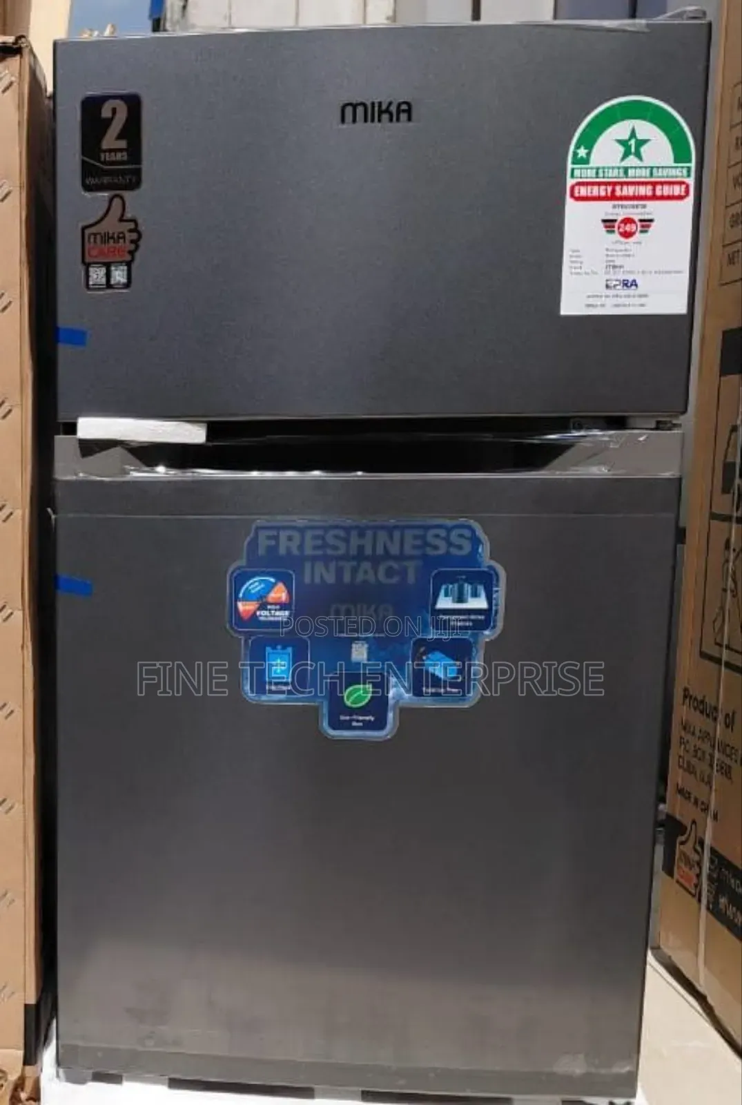 Mika 86 Litres Double Door Refrigerator