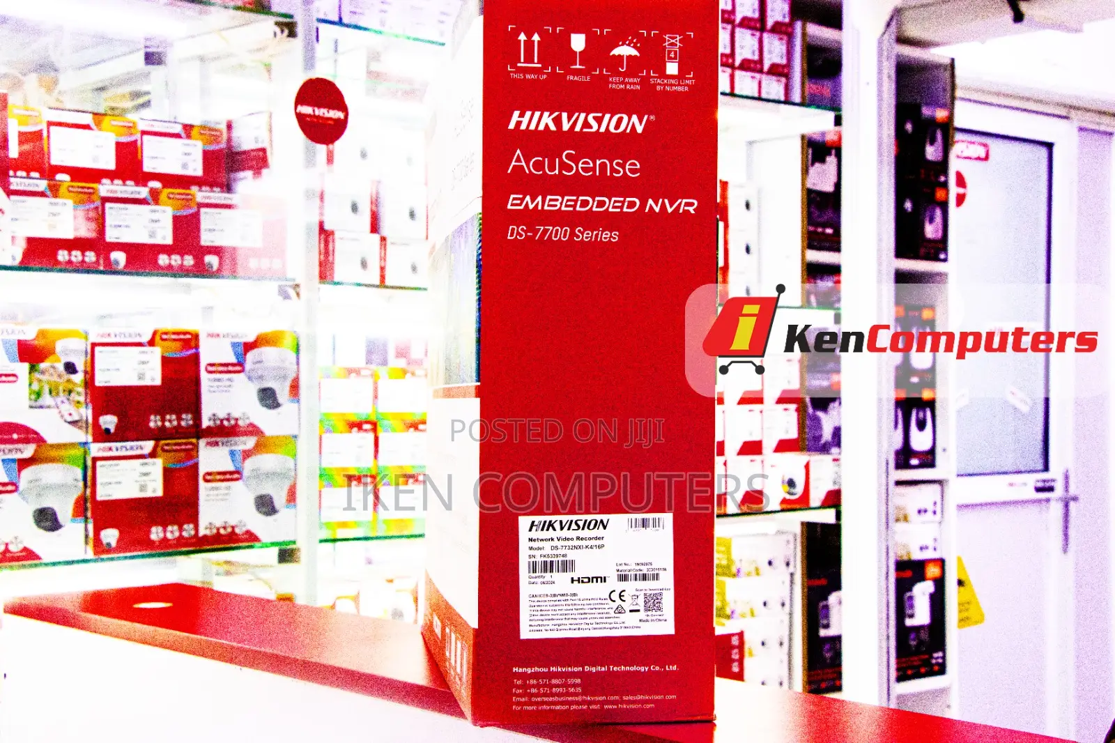 Hikvision 32-Ch 1.5u 16 Poe K Series Acusense NVR