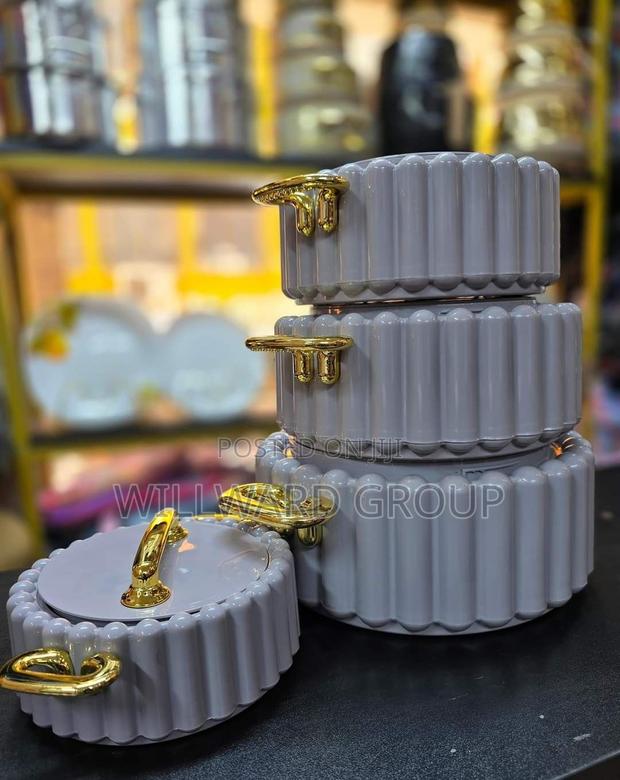 4 Pcs Goldstar Hotpot Sizes 1000,1500,2500,3500 Ml