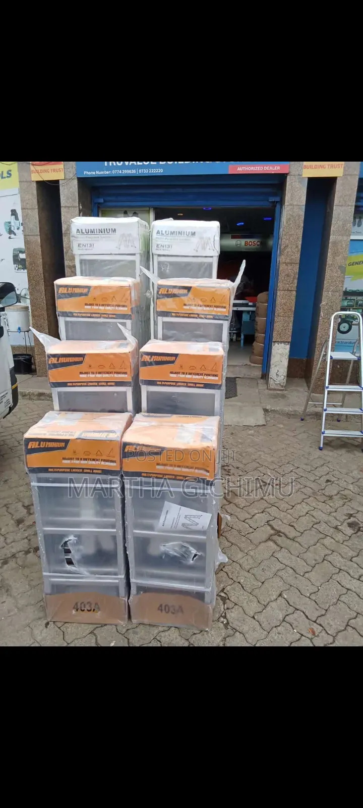 Aluminium Step Ladders