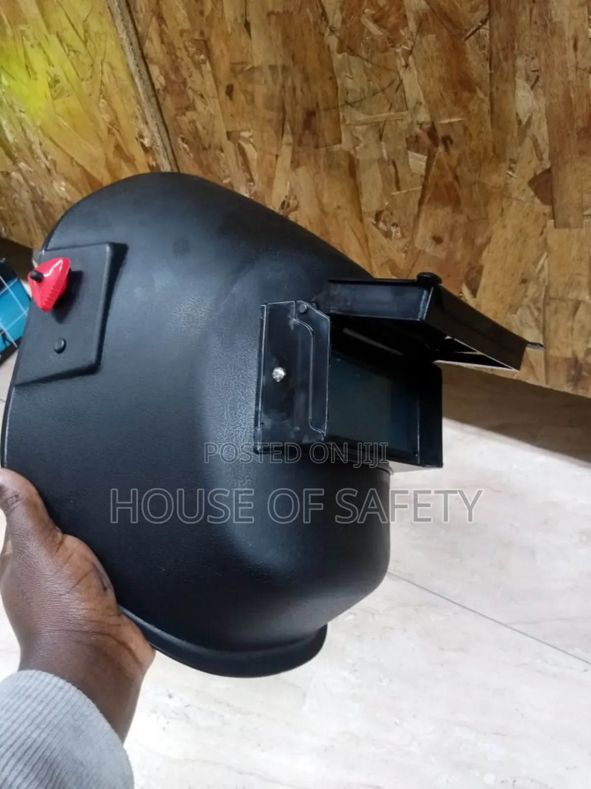 Black Welding Helmet