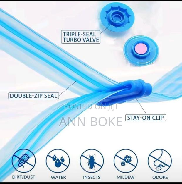 *6pcs Vacuum Storage Bags With Suction Pump* * - thumbnail 4