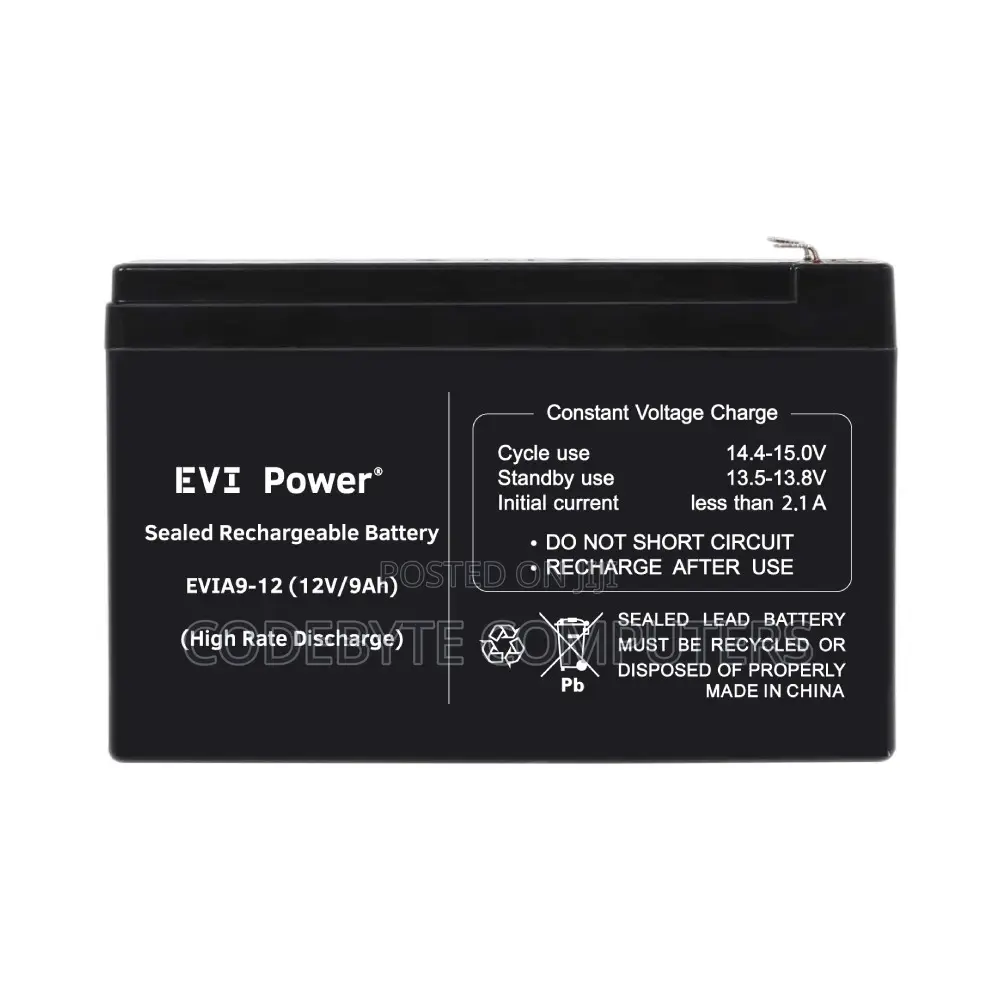 Evi 9ah 12v Lead-acid Battery