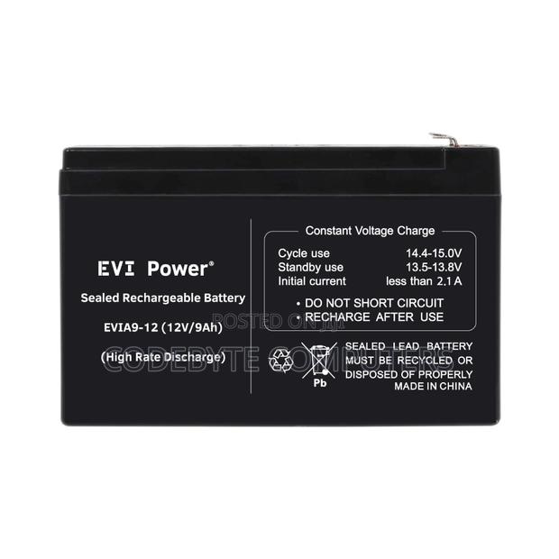 Evi 9ah 12v Lead-acid Battery - main view