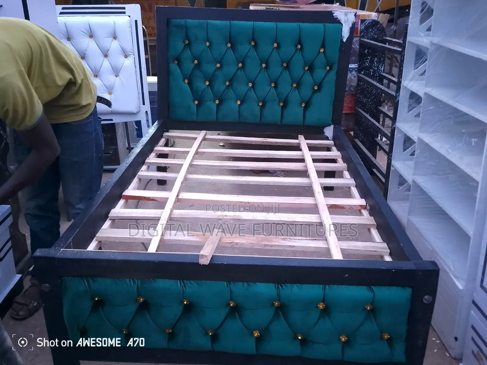 Green Chester Bed 4*6