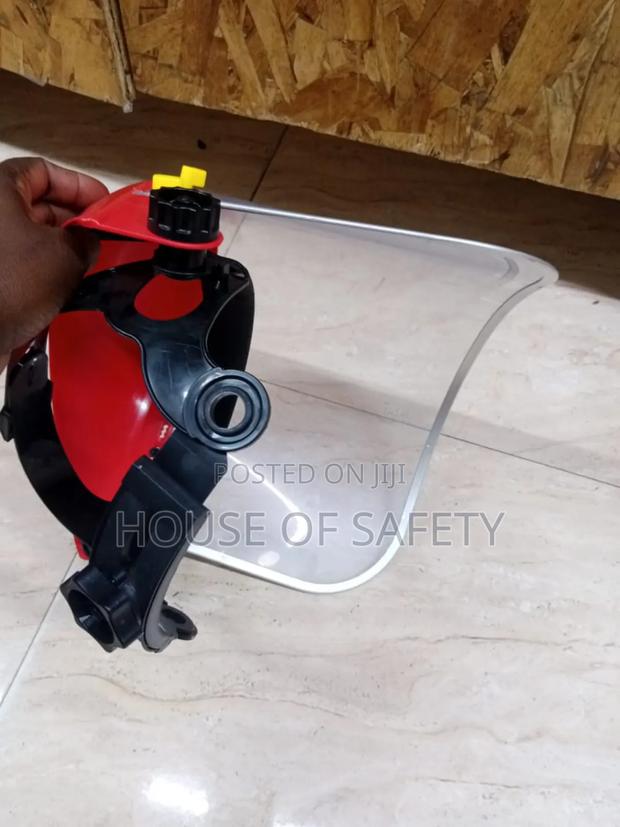 Red Face Shield - main view