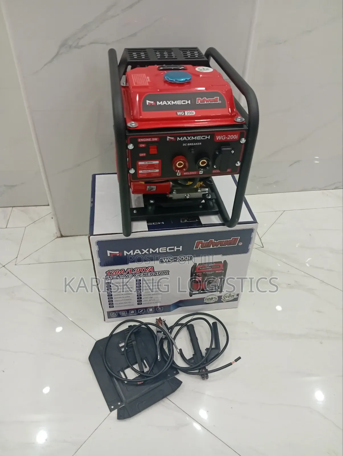 1 2 Kva Maxmech Welding Generator Petrol With 2hp Compressor